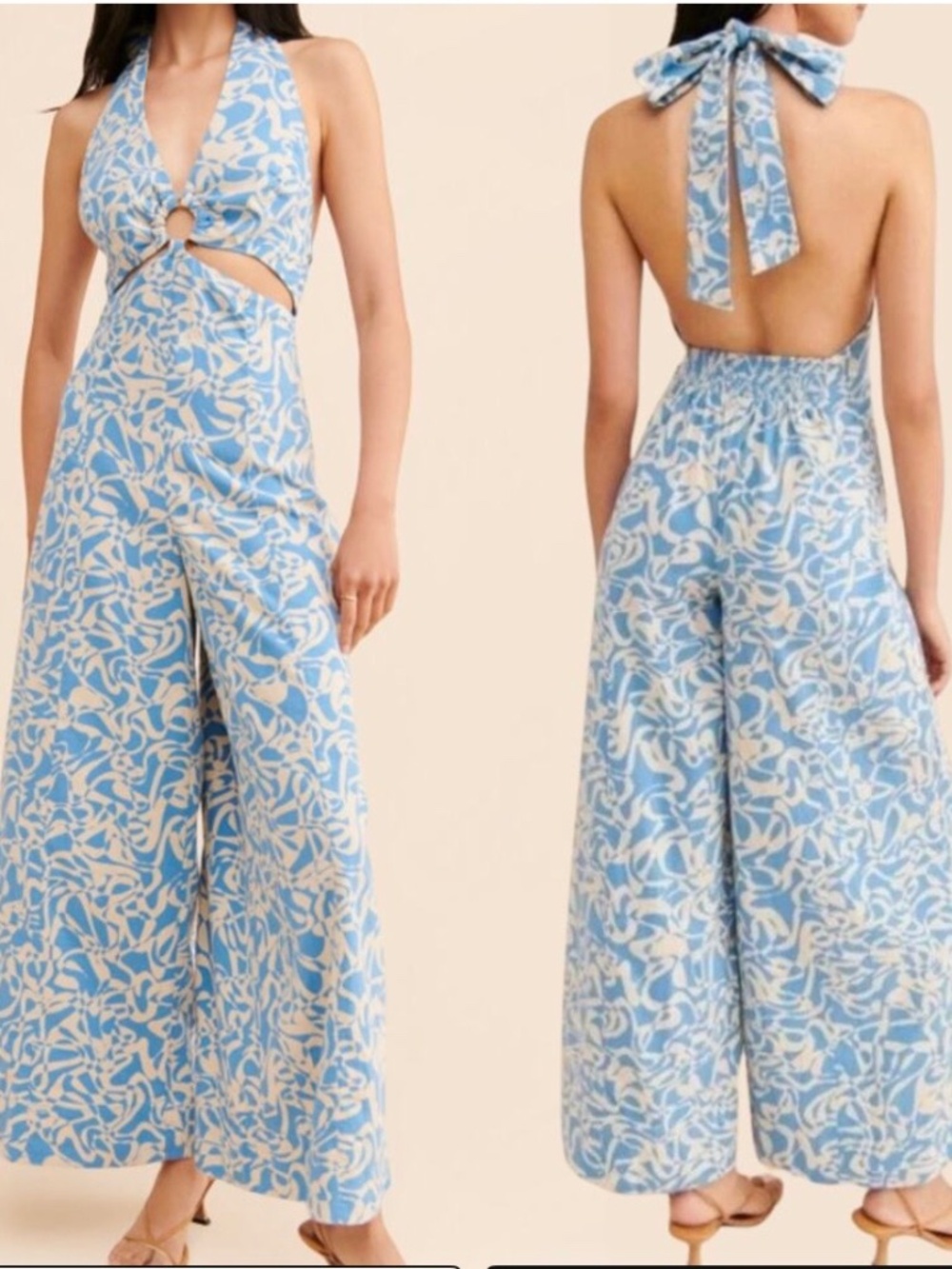 FREE PEOPLE KIRA JUMPSUIT -EUC
